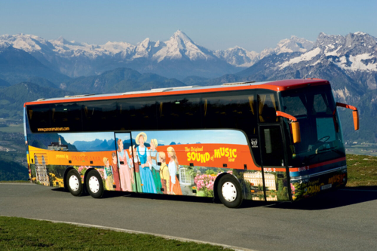 The Sound of Music tourbus today